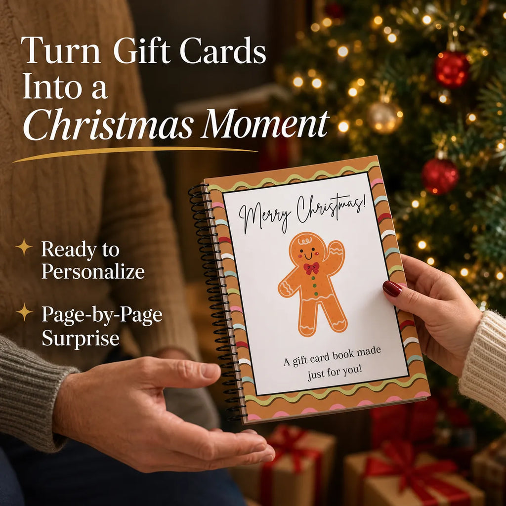 Merry Surprises Christmas Gift Card Book