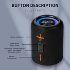 Dual Harmony: Portable Split Bluetooth Speaker
