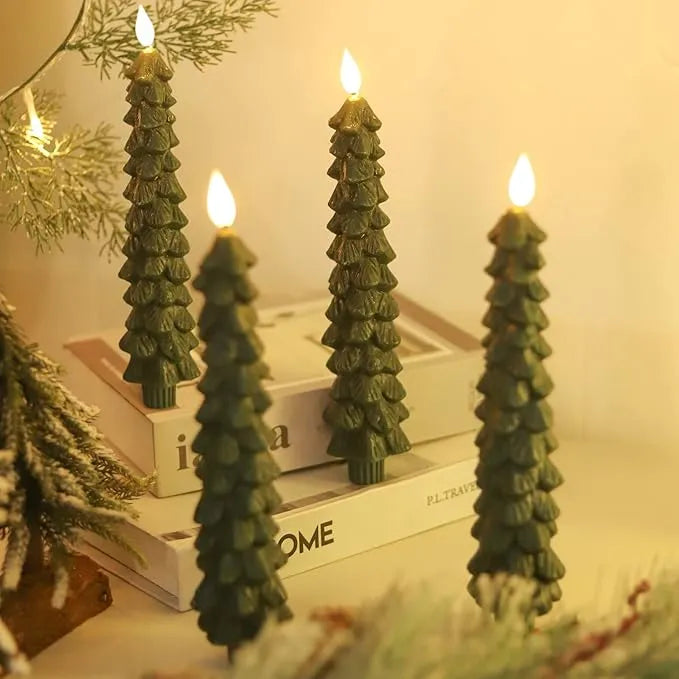 Flameless Taper Candles 🕯