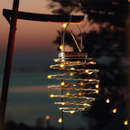 4-Pack Outdoor Solar Pendant Lights ✨🌙
