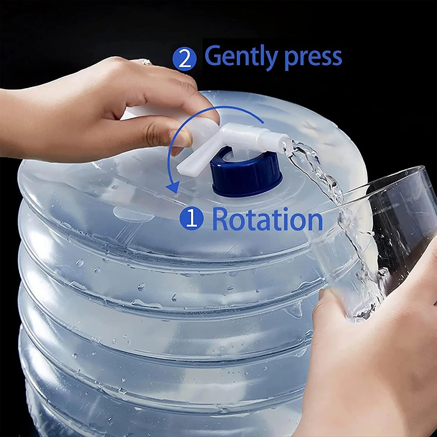 Portable Collapsible Water Container | 5L, 10L & 15L
