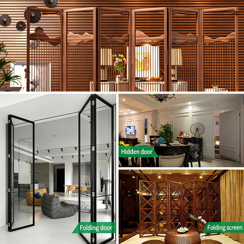 🔩Concealed Cross Hinges for Invisible Doors, Folding Doors, and Folding Screens