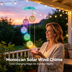 ✨ Moroccan-Style Solar Globe Gift