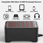 30-Port USB Charging Station