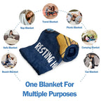 🛋️ Dad's "Not Sleeping" Blanket — Funny, Cozy, & Heartwarming Gift 🎁