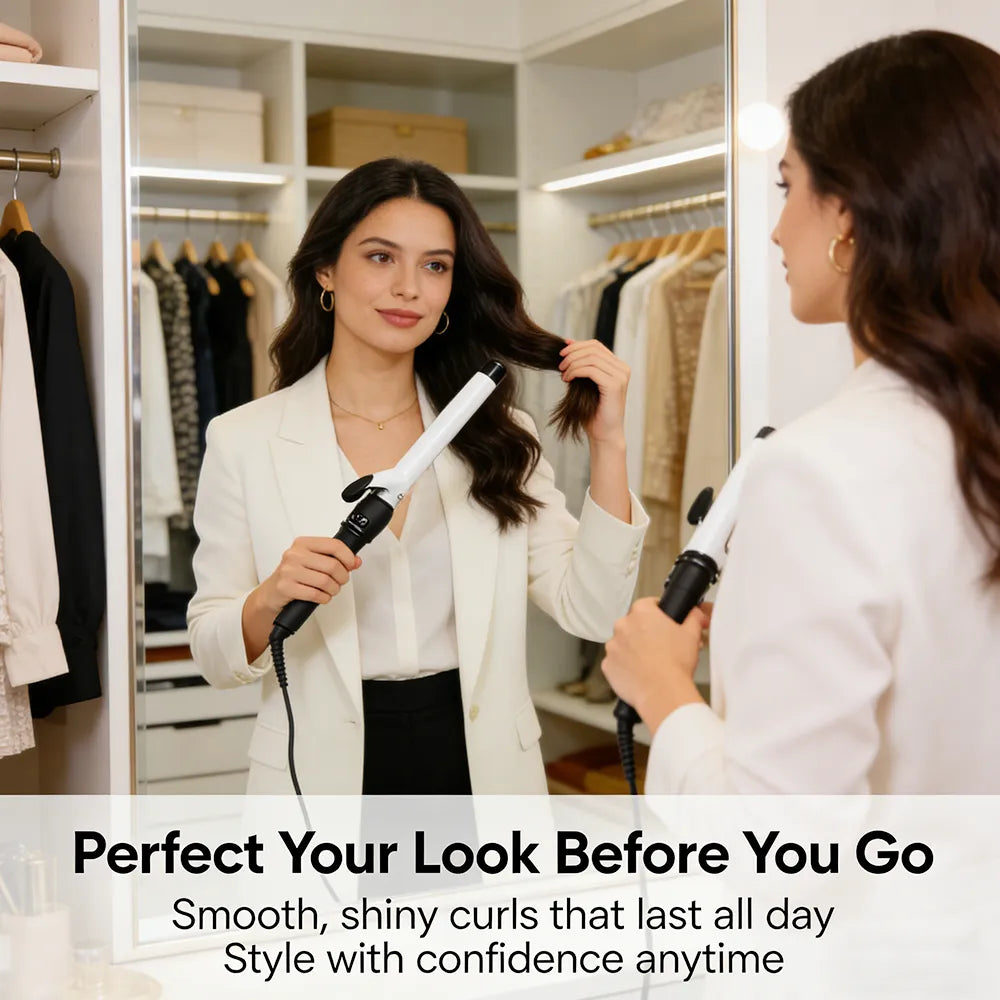 💁‍♀️ Professional Ceramic Hair Curling Iron