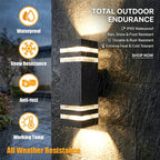 💡 Modern Square Outdoor Wall Lamp