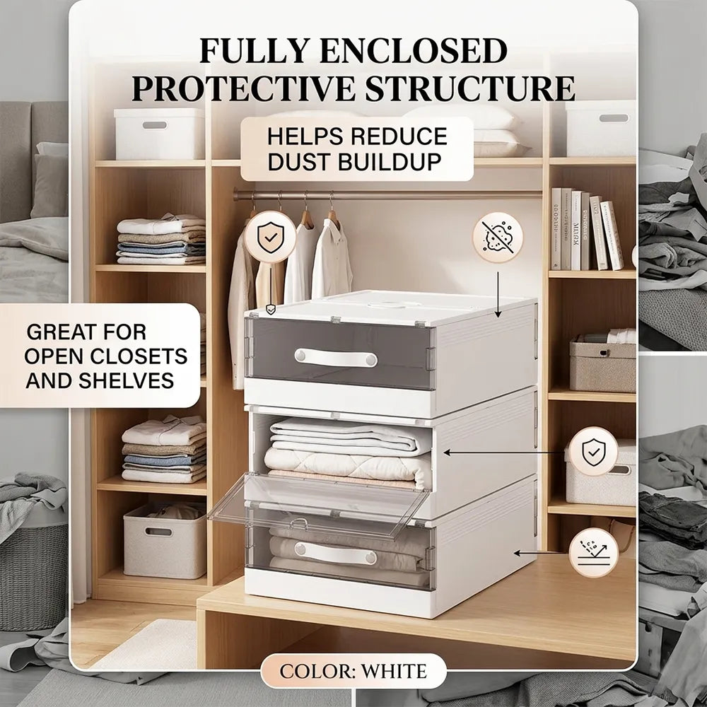 🛏️ Bed Sheet Storage Boxes & Organizers