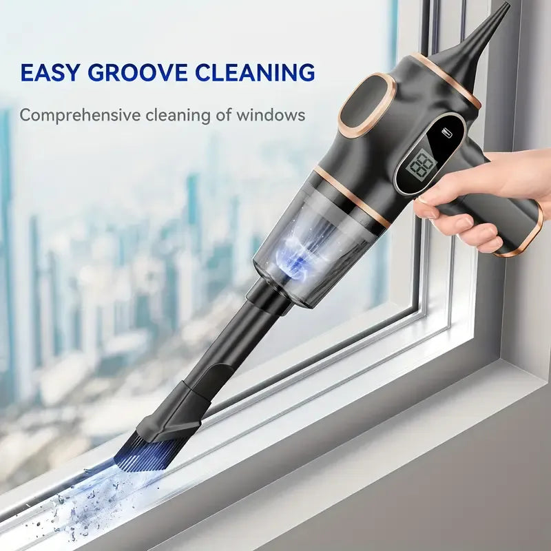 Effortlessly Clean Every Corner with the Multifunctional Wireless Handheld Vacuum Cleaner
