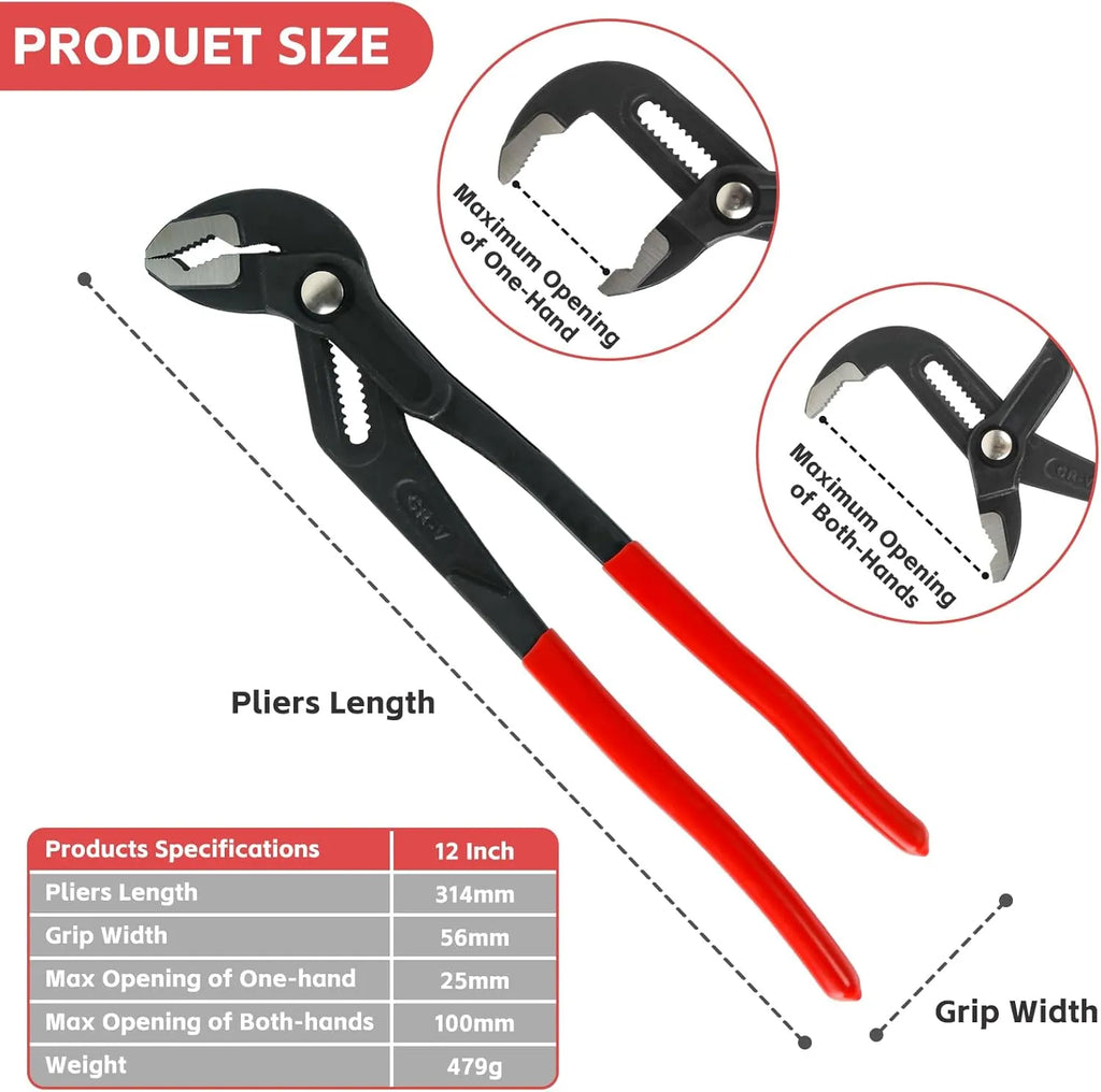 Groove Wrench Pliers