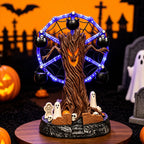 Animated Haunted Tree Ferris Wheel Halloween Tabletop Decoration