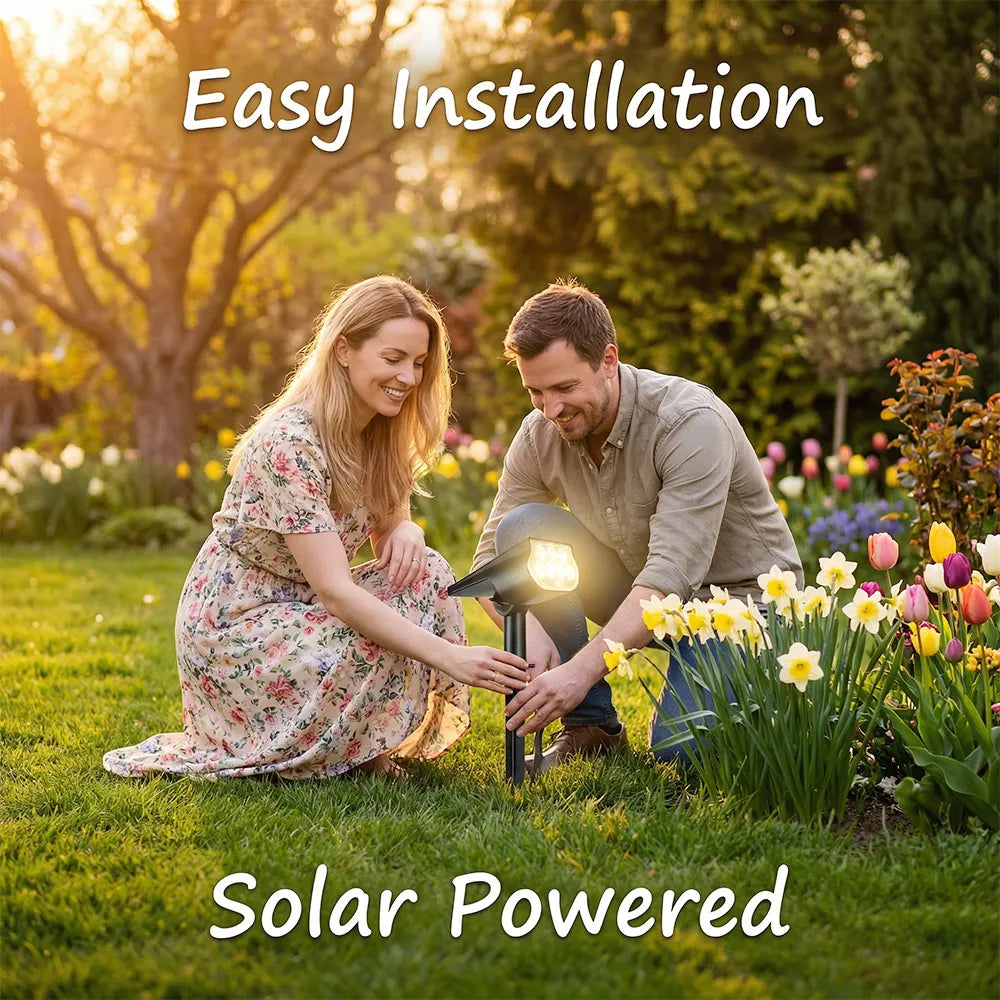 🌞 Solar Powered Adjustable LED  Lights