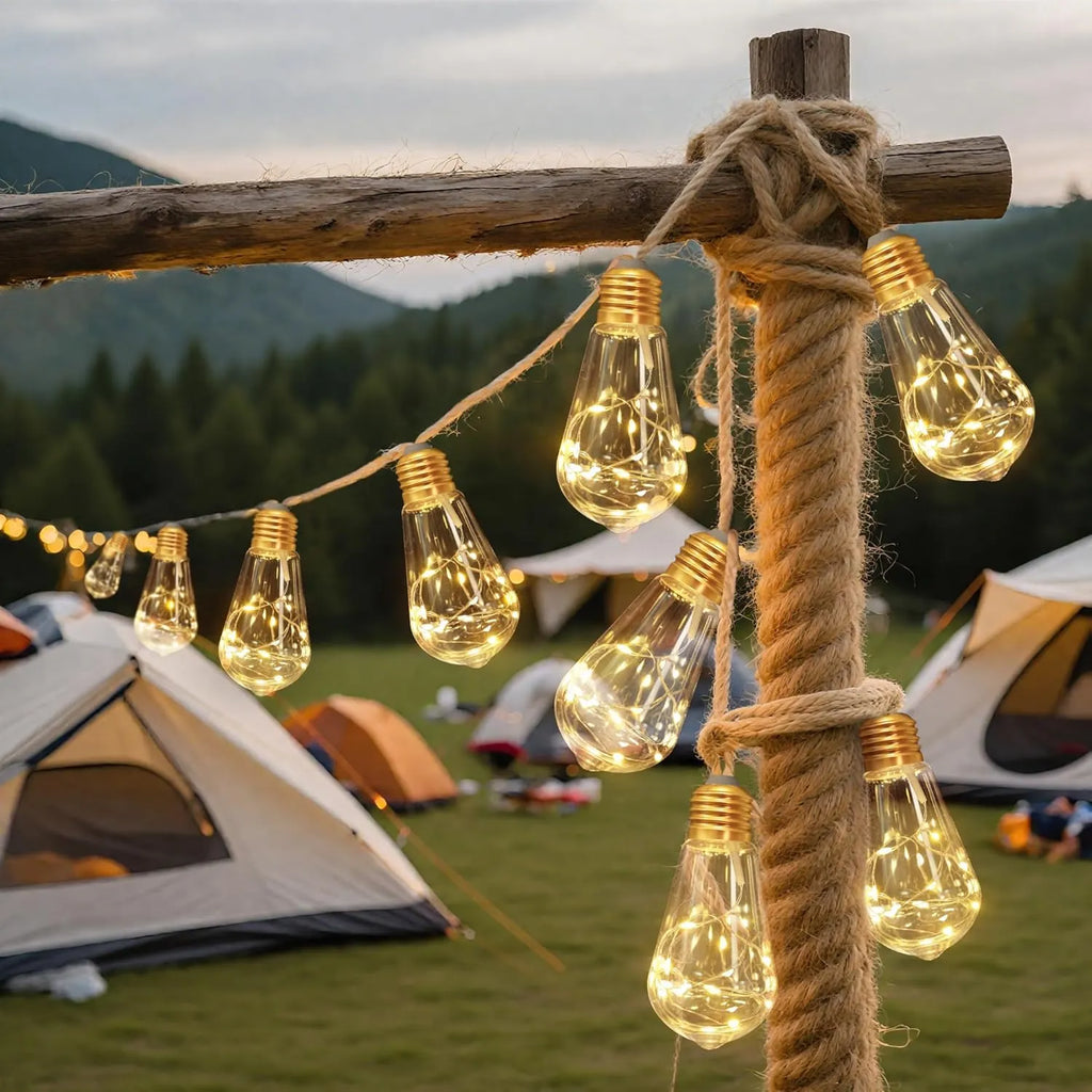 ✨ Solar String Lights-18ft-10LED
