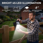 💡 Solar Motion Sensor Clip Light – Smart Outdoor Security Lighting