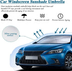 ☀️ Car Windshield Sun Shade Umbrella