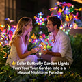 🦋 Solar Butterfly Garden Lights