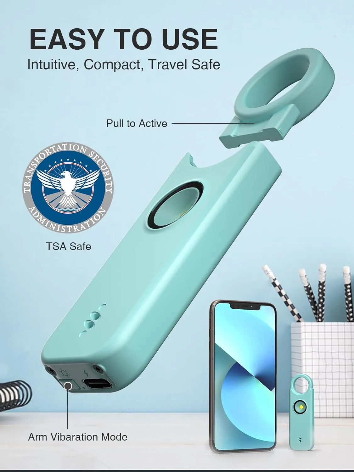 Personal Alarm - Dual Alarm Modes