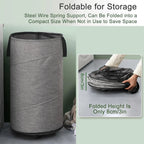 🧺 Rolling Collapsible Laundry Hamper