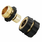 💧 Aluminum Alloy Garden Hose Connector (Quick-Connect 3/4")