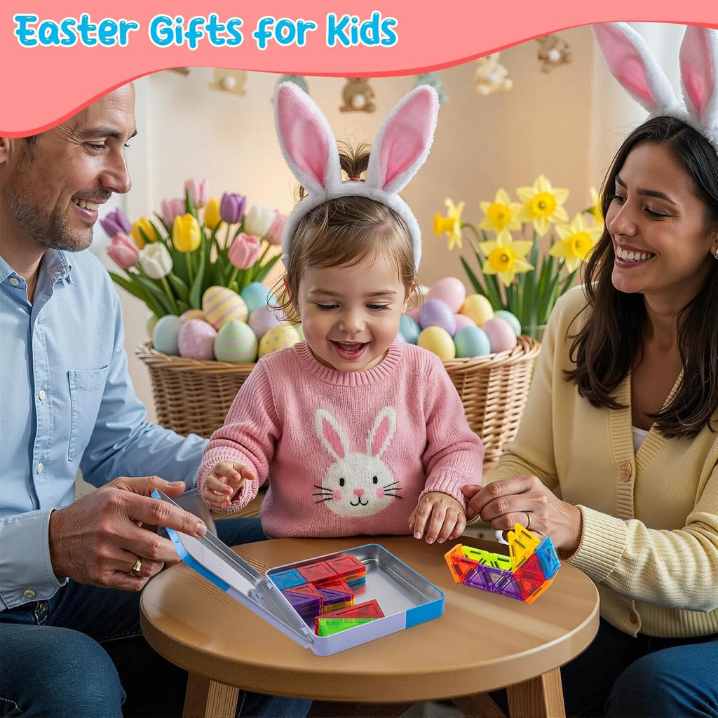 🧲 Magnetic Tiles Mini Set for Kids