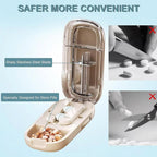 💊 Portable pill cutter and divider