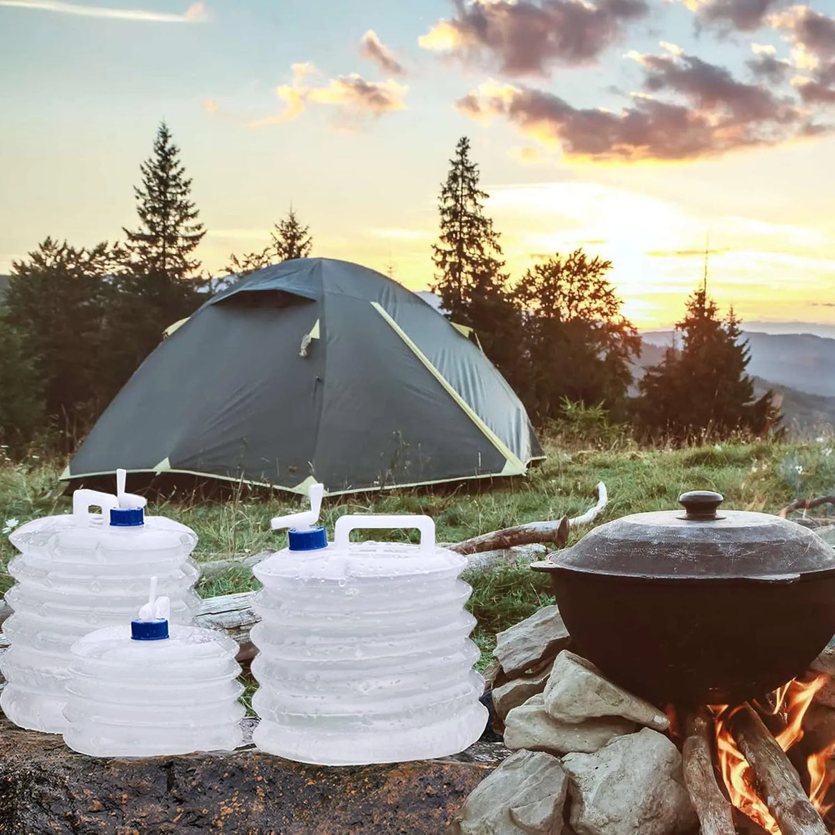 Portable Collapsible Water Container | 5L, 10L & 15L