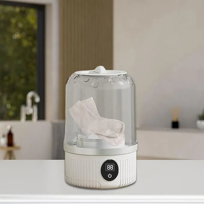 Mini Portable Underwear Washer - Ultrasonic Cleaning for Your Delicates