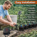 💧 12-Plant Solar Drip Irrigation Kit 🔥