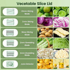 🥗 Multifunctional Stainless Steel Salad Spinner & Veggie Prep