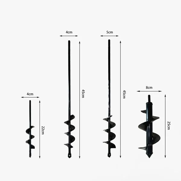 Easy Gardening Auger Spiral Drill Bit - Buy More Save More
