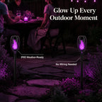 Solar Flickering Flame Torch Lights