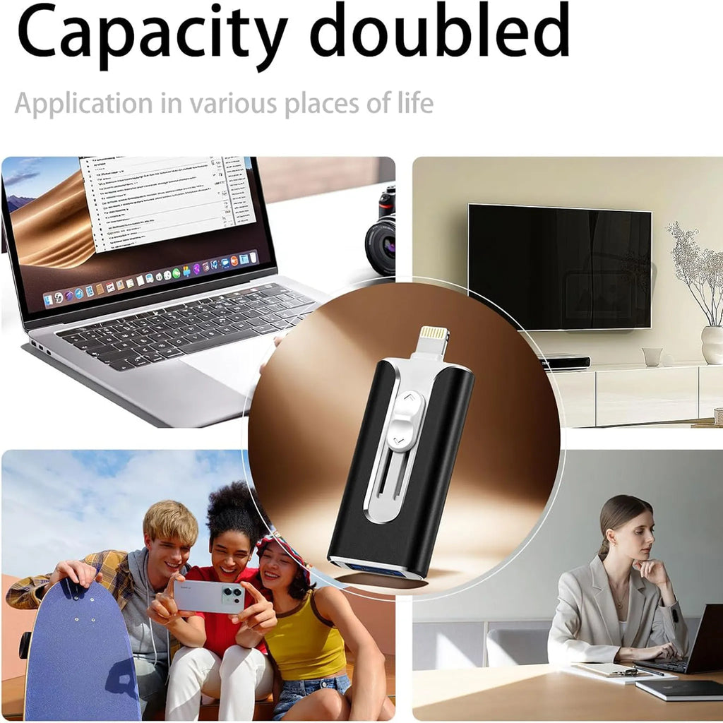 📱 4-in-1 Backup Flash Drive