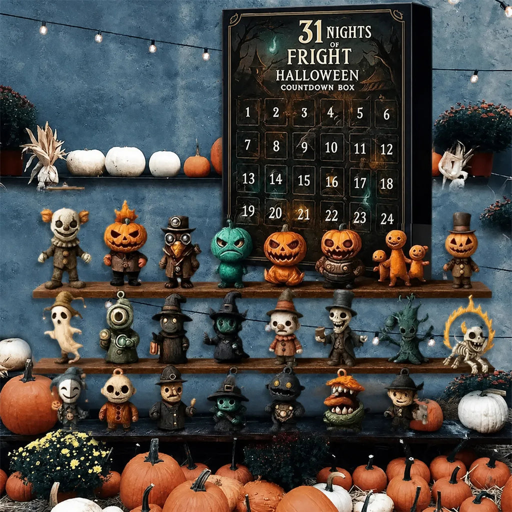 31 Nights of Fright Halloween Countdown Box