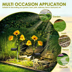 🌻 Artificial Sunflower Solar Lights – Outdoor Garden Stake Lights