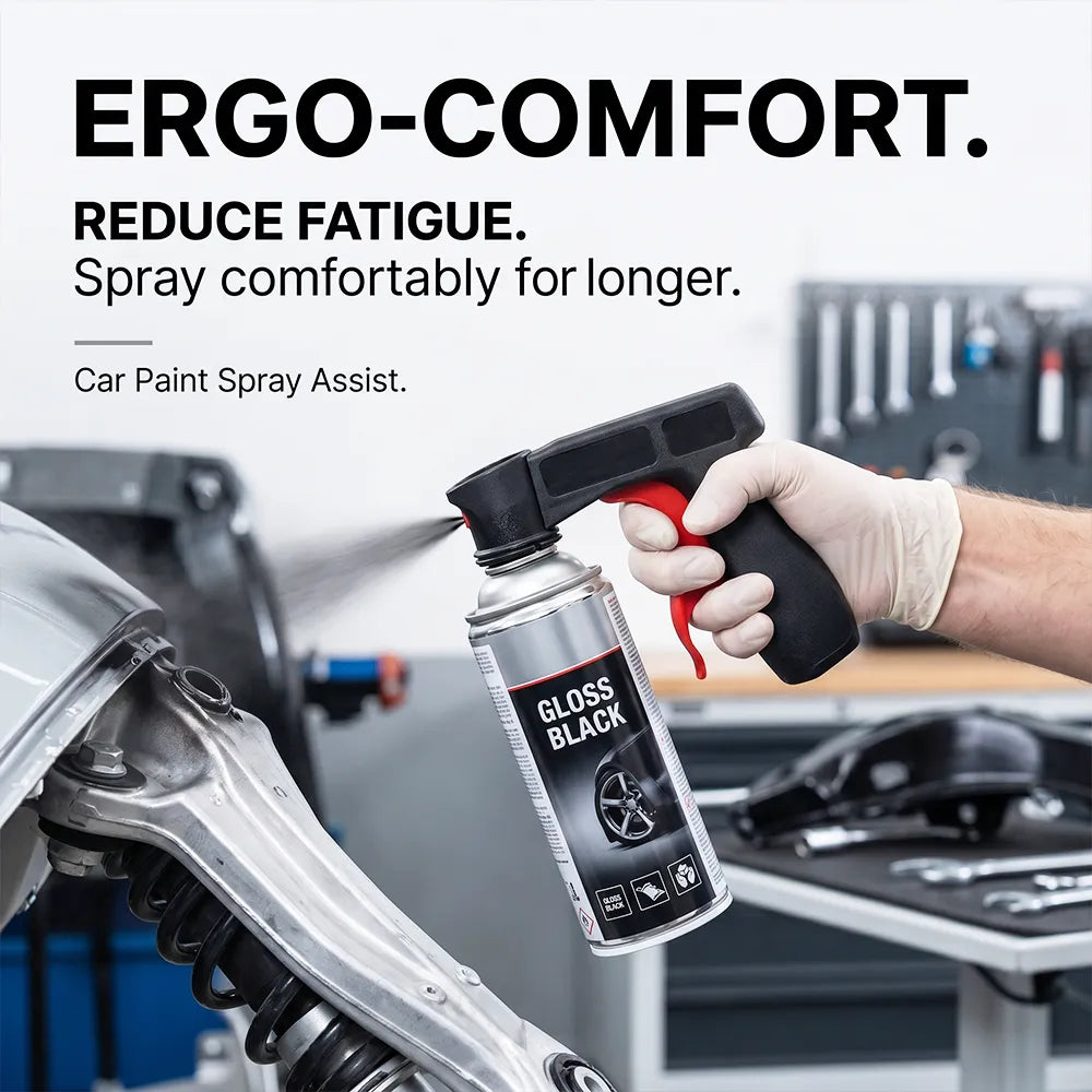 🧴2PCS Spray Trigger Handle – Reusable Spray Grip for Paint, Cleaners & Lubricants  🎨