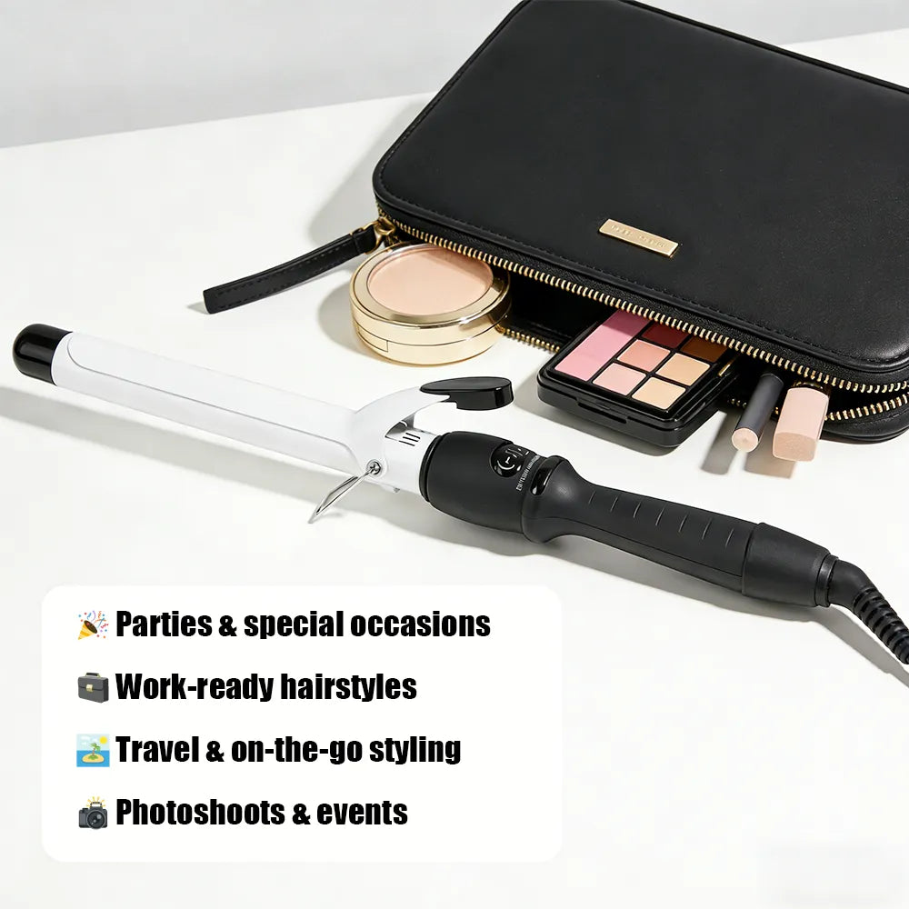 💁‍♀️ Professional Ceramic Hair Curling Iron