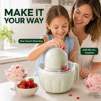 Rechargeable One-Touch Ice Cream Maker
