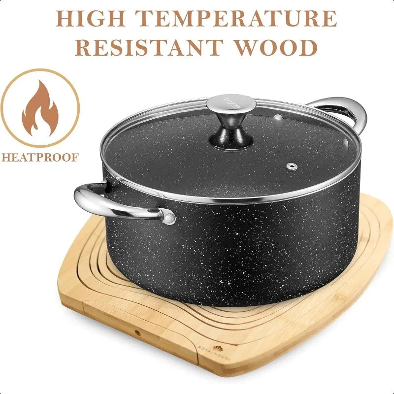 🍏 Foldable Bamboo Fruit Basket – Transform Your Kitchen with Style! 🍏