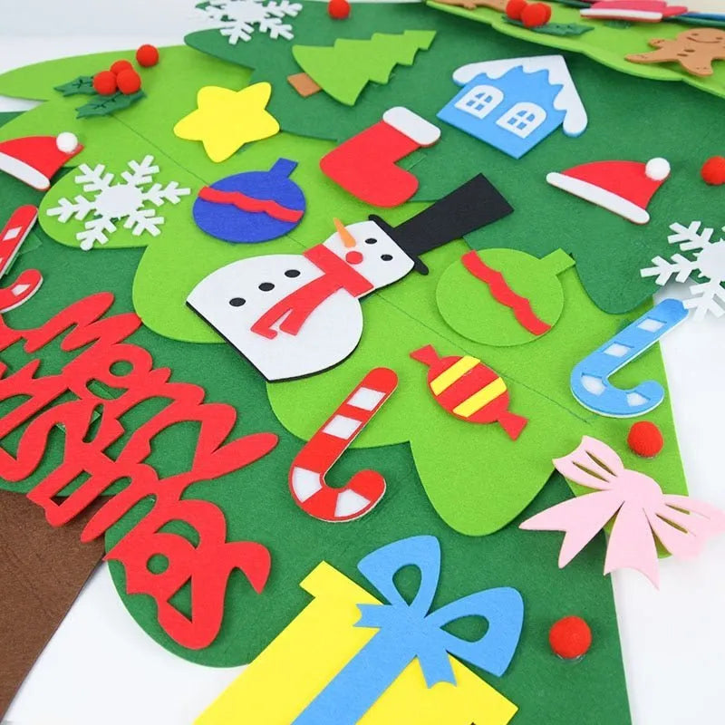 🎁DIY Filz-Weihnachtsbaum-Set