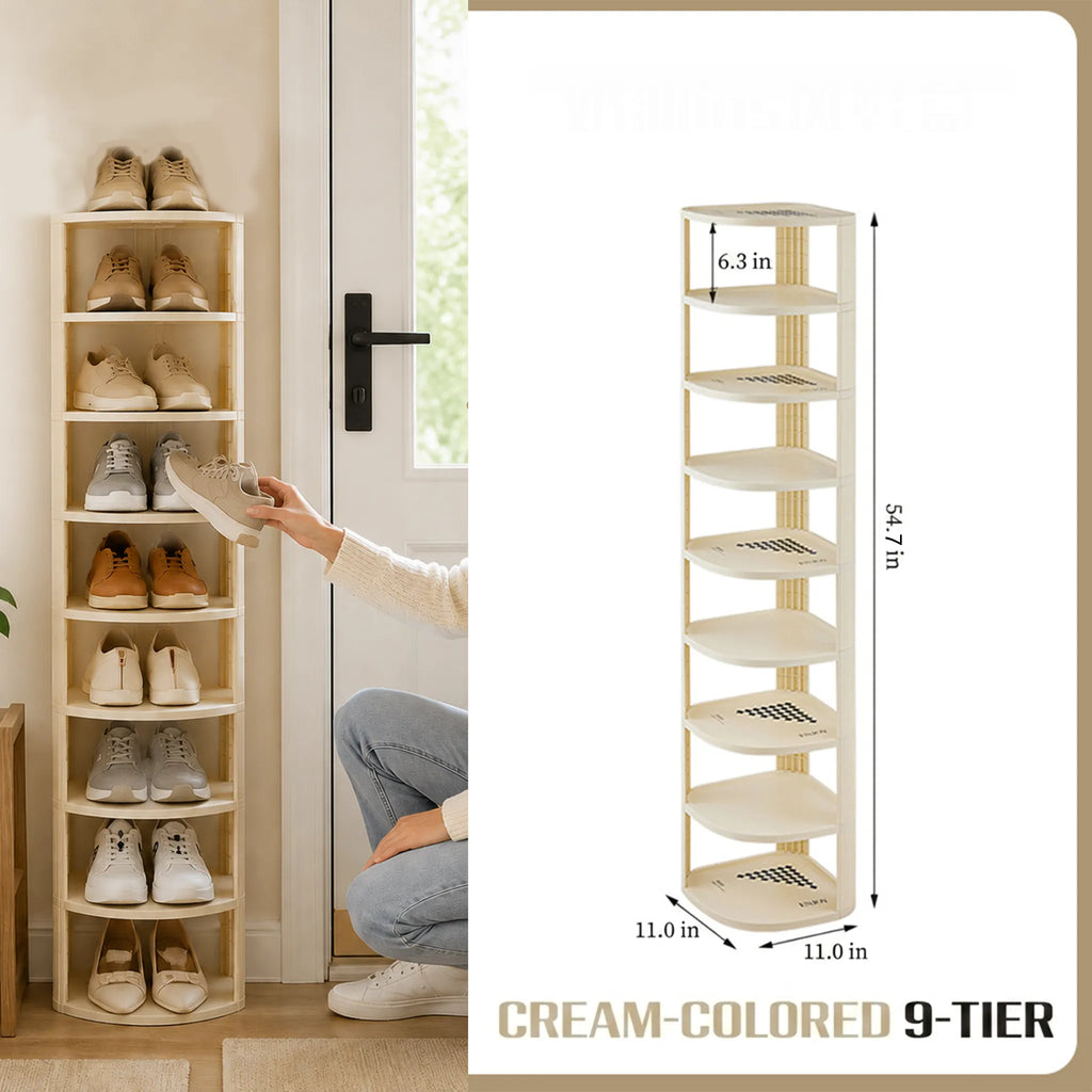 👟 Vertical Tower Shoe Rack