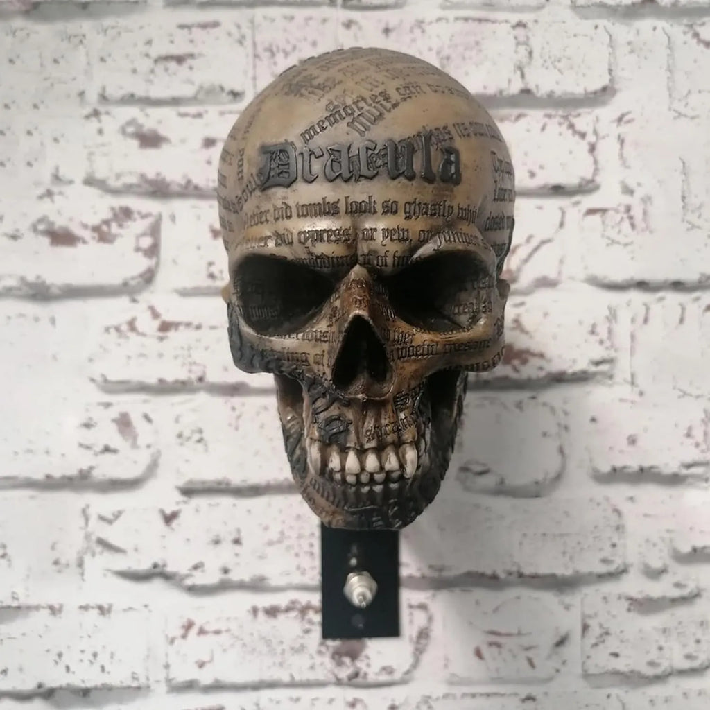Skull Helmet & Gear Wall Mount