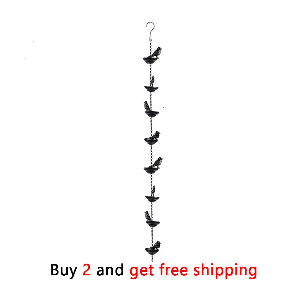 🐦Vintage Bird Rain Chain for Gutters