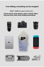 Multi-Purpose Magic Wrap Cloth for Camera Gear, Makeup, and Travel Essentials
