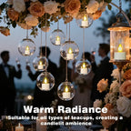 🔥 The Last Tea Lights You’ll Ever Need (6 Pack)— Rechargeable, Realistic & Remote-Controlled!