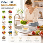 🥗 Vegetable Washing Machine – USB Rechargeable Produce Cleaning Device