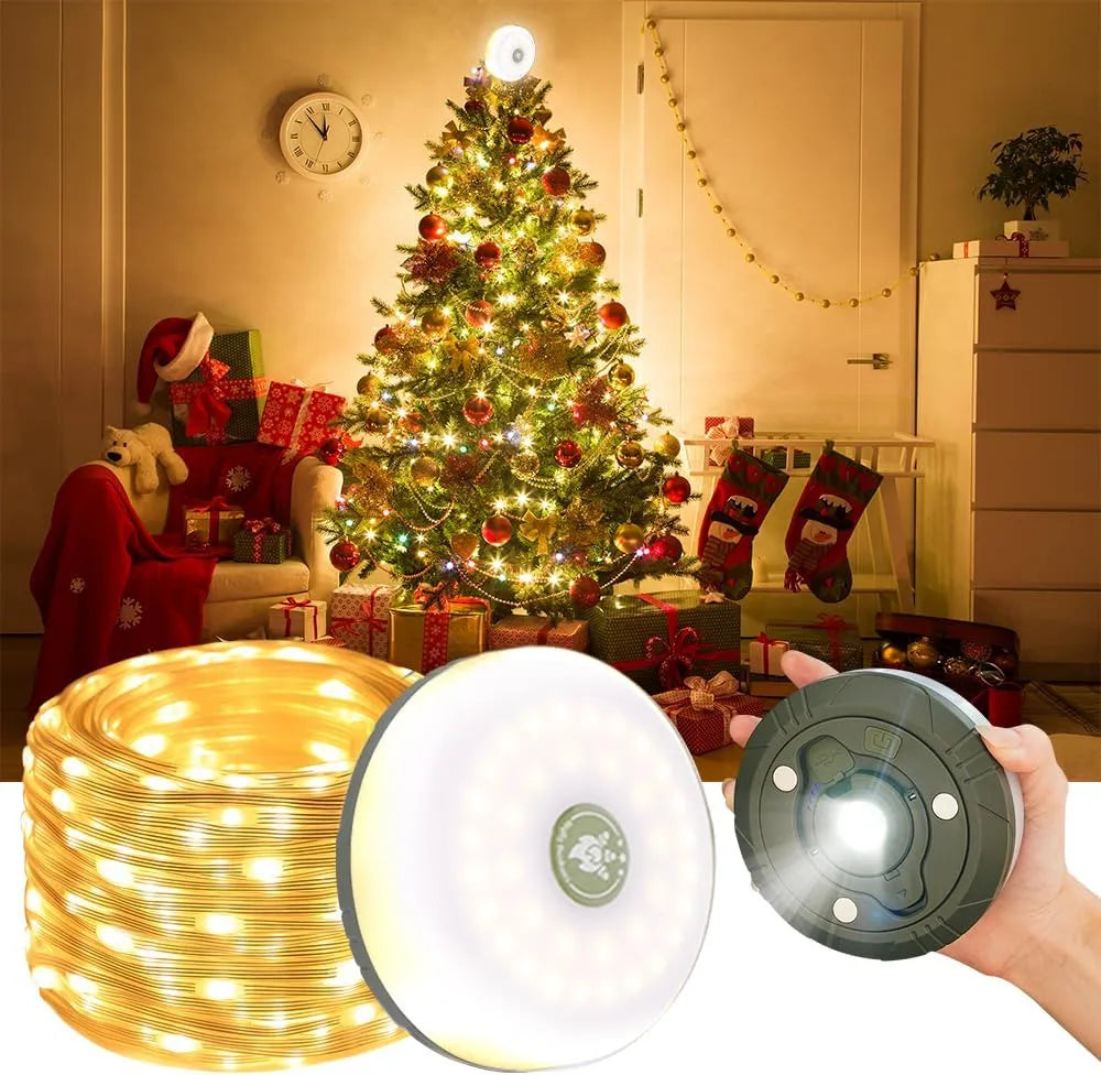 Outdoor Waterproof Portable Stowable String Light