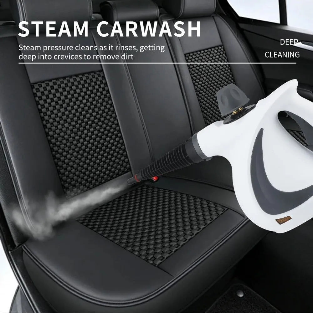 High-Pressure Handheld Steam Cleaner with Multi-Surface Attachments