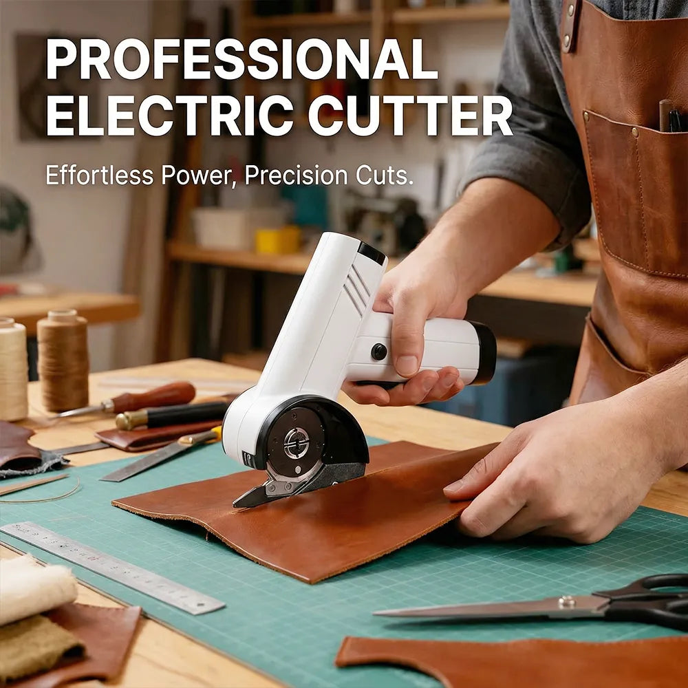 ✂️ Rechargeable Cordless Fabric Cutter