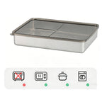 Stainless Steel Food Containers with Sealing Lids🥗