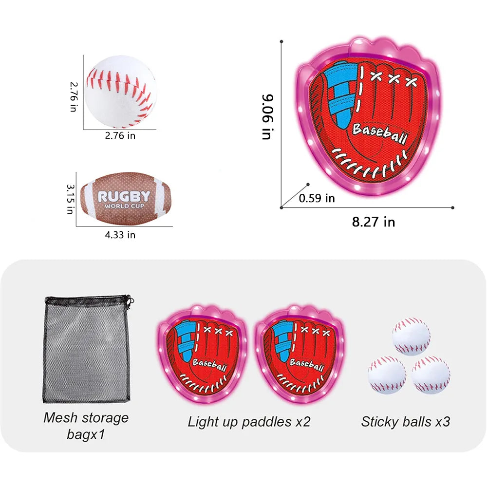 ⚾ Light-Up Catch & Throw Game Set for Kids